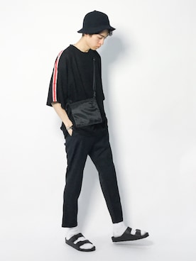 Morikawa Yoshinoriさん(メンズ・176cm)の夏コーディネート