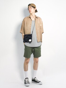 Morikawa Yoshinoriさん(メンズ・176cm)の夏コーディネート