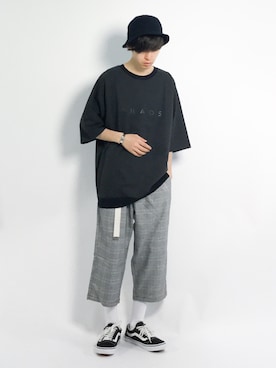 Morikawa Yoshinoriさん（メンズ・176cm）の夏コーディネート