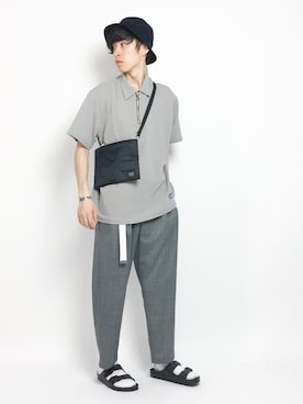 PORTER × GOOD OL' 】別注キルティングリバーシブルサコッシュを