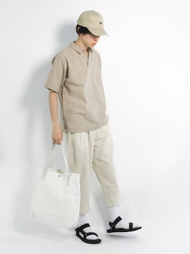 Morikawa Yoshinoriさん（メンズ・176cm）の夏コーディネート