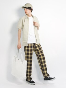 「SHIPS Days（シップスデイズ）のアイテム」を使った、Morikawa Yoshinoriさん（メンズ・176cm）の夏コーディネート