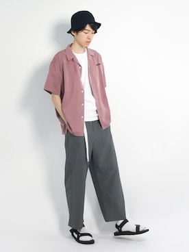 「SHIPS Days（シップスデイズ）のアイテム」を使った、Morikawa Yoshinoriさん（メンズ・176cm）の夏コーディネート