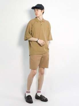 Morikawa Yoshinoriさん（メンズ・176cm）の夏コーディネート