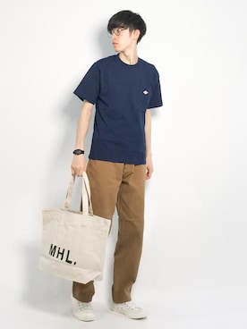 Morikawa Yoshinoriさん（メンズ・176cm）の夏コーディネート