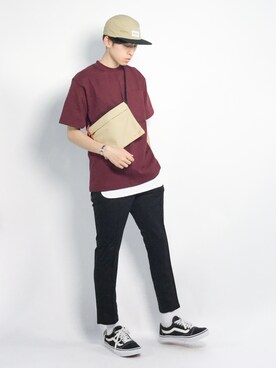 Morikawa Yoshinoriさん（メンズ・176cm）の夏コーディネート