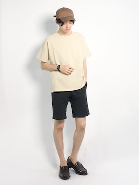 Morikawa Yoshinoriさん（メンズ・176cm）の夏コーディネート