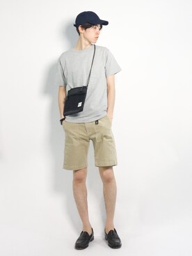 Morikawa Yoshinoriさん（メンズ・176cm）の夏コーディネート