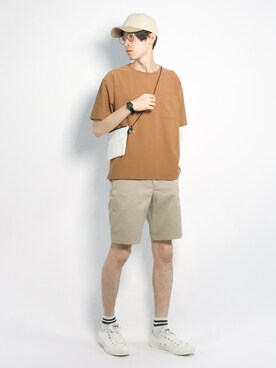 Morikawa Yoshinoriさん(メンズ・176cm)の夏コーディネート