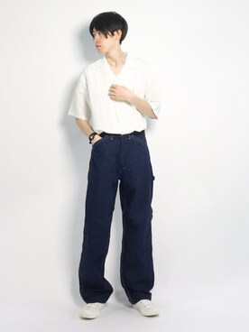 Morikawa Yoshinoriさん（メンズ・176cm）の夏コーディネート