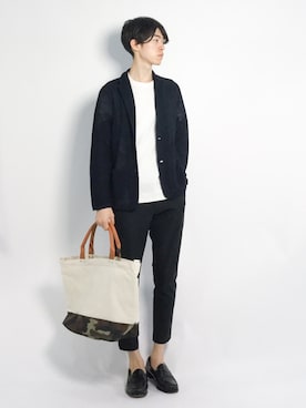 Morikawa Yoshinoriさん(メンズ・176cm)の夏コーディネート