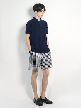 Morikawa Yoshinoriさん（メンズ・176cm）の夏コーディネート