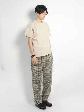 Morikawa Yoshinoriさん(メンズ・176cm)の夏コーディネート