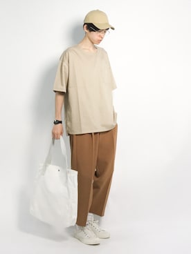 Morikawa Yoshinoriさん(メンズ・176cm)の夏コーディネート