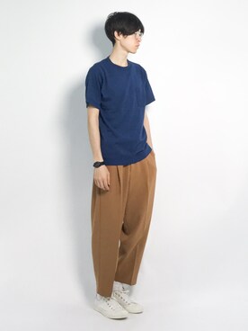 Morikawa Yoshinoriさん（メンズ・176cm）の夏コーディネート