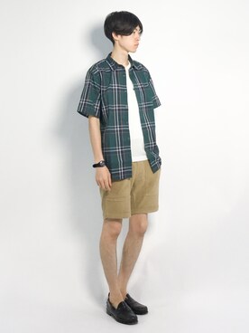 Morikawa Yoshinoriさん(メンズ・176cm)の夏コーディネート