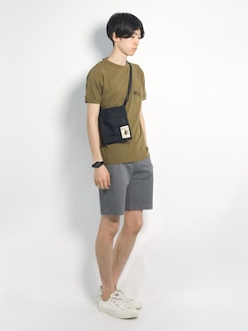 Morikawa Yoshinoriさん（メンズ・176cm）の夏コーディネート