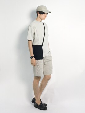 Morikawa Yoshinoriさん（メンズ・176cm）の夏コーディネート