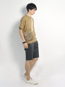 Morikawa Yoshinoriさん（メンズ・176cm）の夏コーディネート