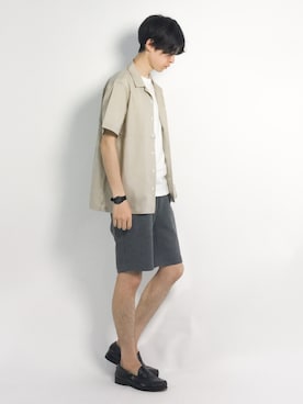 Morikawa Yoshinoriさん(メンズ・176cm)の夏コーディネート