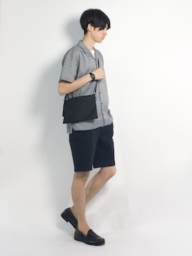 Morikawa Yoshinoriさん(メンズ・176cm)の夏コーディネート