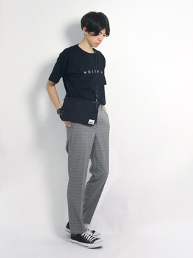 Morikawa Yoshinoriさん（メンズ・176cm）の夏コーディネート