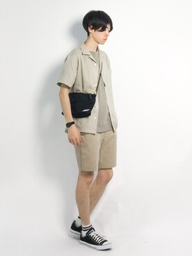 Morikawa Yoshinoriさん（メンズ・176cm）の夏コーディネート