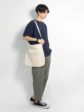 Morikawa Yoshinoriさん（メンズ・176cm）の夏コーディネート