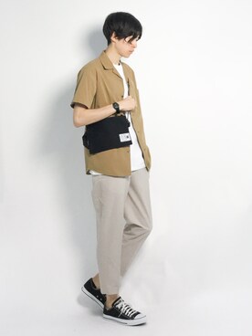 Morikawa Yoshinoriさん(メンズ・176cm)の夏コーディネート