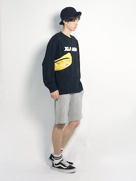 Morikawa Yoshinoriさん（メンズ・176cm）の夏コーディネート