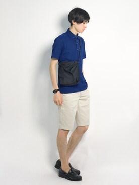 Morikawa Yoshinoriさん（メンズ・176cm）の夏コーディネート