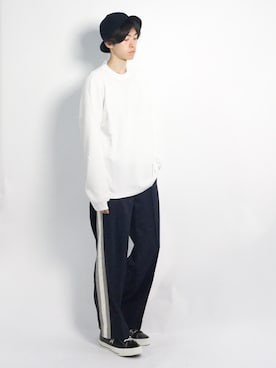 Morikawa Yoshinoriさん（メンズ・176cm）の夏コーディネート