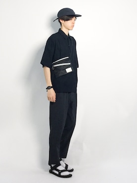 Morikawa Yoshinoriさん（メンズ・176cm）の夏コーディネート
