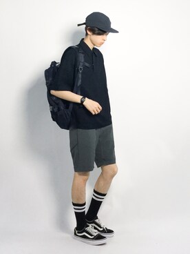 Morikawa Yoshinoriさん（メンズ・176cm）の夏コーディネート