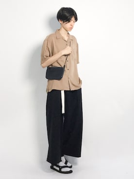 Morikawa Yoshinoriさん（メンズ・176cm）の夏コーディネート