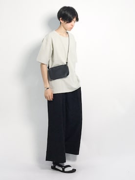 Morikawa Yoshinoriさん（メンズ・176cm）の夏コーディネート