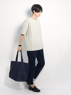 Morikawa Yoshinoriさん（メンズ・176cm）の夏コーディネート