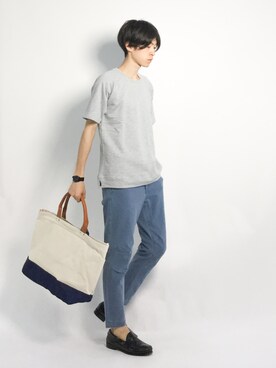 Morikawa Yoshinoriさん（メンズ・176cm）の夏コーディネート