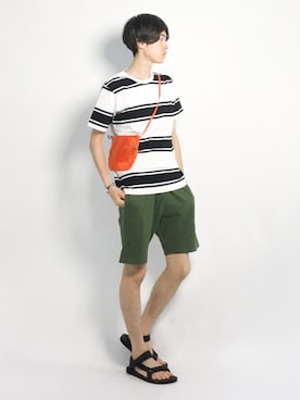 Morikawa Yoshinoriさん(メンズ・176cm)の夏コーディネート