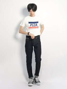 Morikawa Yoshinoriさん（メンズ・176cm）の夏コーディネート