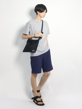 Morikawa Yoshinoriさん(メンズ・176cm)の夏コーディネート