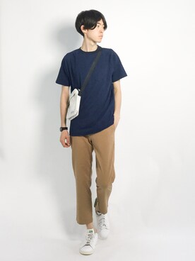 Morikawa Yoshinoriさん（メンズ・176cm）の夏コーディネート