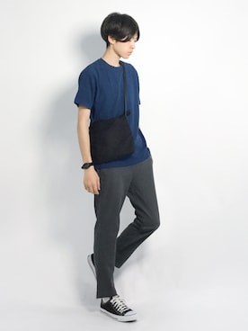 Morikawa Yoshinoriさん（メンズ・176cm）の夏コーディネート