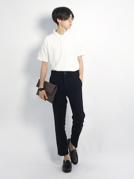 Morikawa Yoshinoriさん（メンズ・176cm）の夏コーディネート