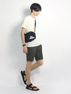 Morikawa Yoshinoriさん（メンズ・176cm）の夏コーディネート