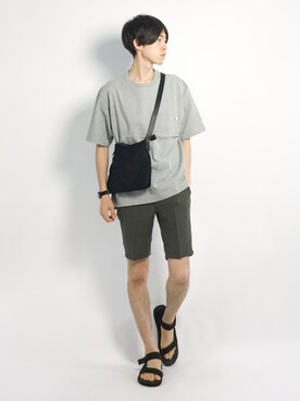 Morikawa Yoshinoriさん（メンズ・176cm）の夏コーディネート