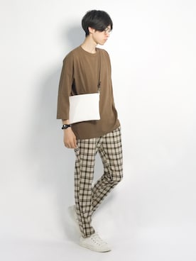 Morikawa Yoshinoriさん（メンズ・176cm）の夏コーディネート