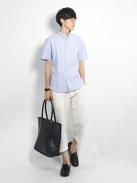 Morikawa Yoshinoriさん（メンズ・176cm）の夏コーディネート