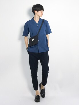 Morikawa Yoshinoriさん（メンズ・176cm）の夏コーディネート