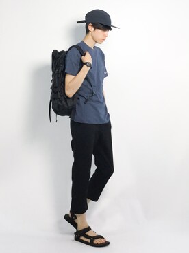 Morikawa Yoshinoriさん（メンズ・176cm）の夏コーディネート